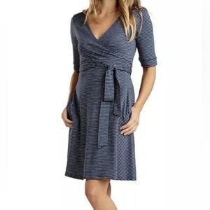 Toad & Co Waters Wrap Cafe Sleeve Dress size M‎ NWT